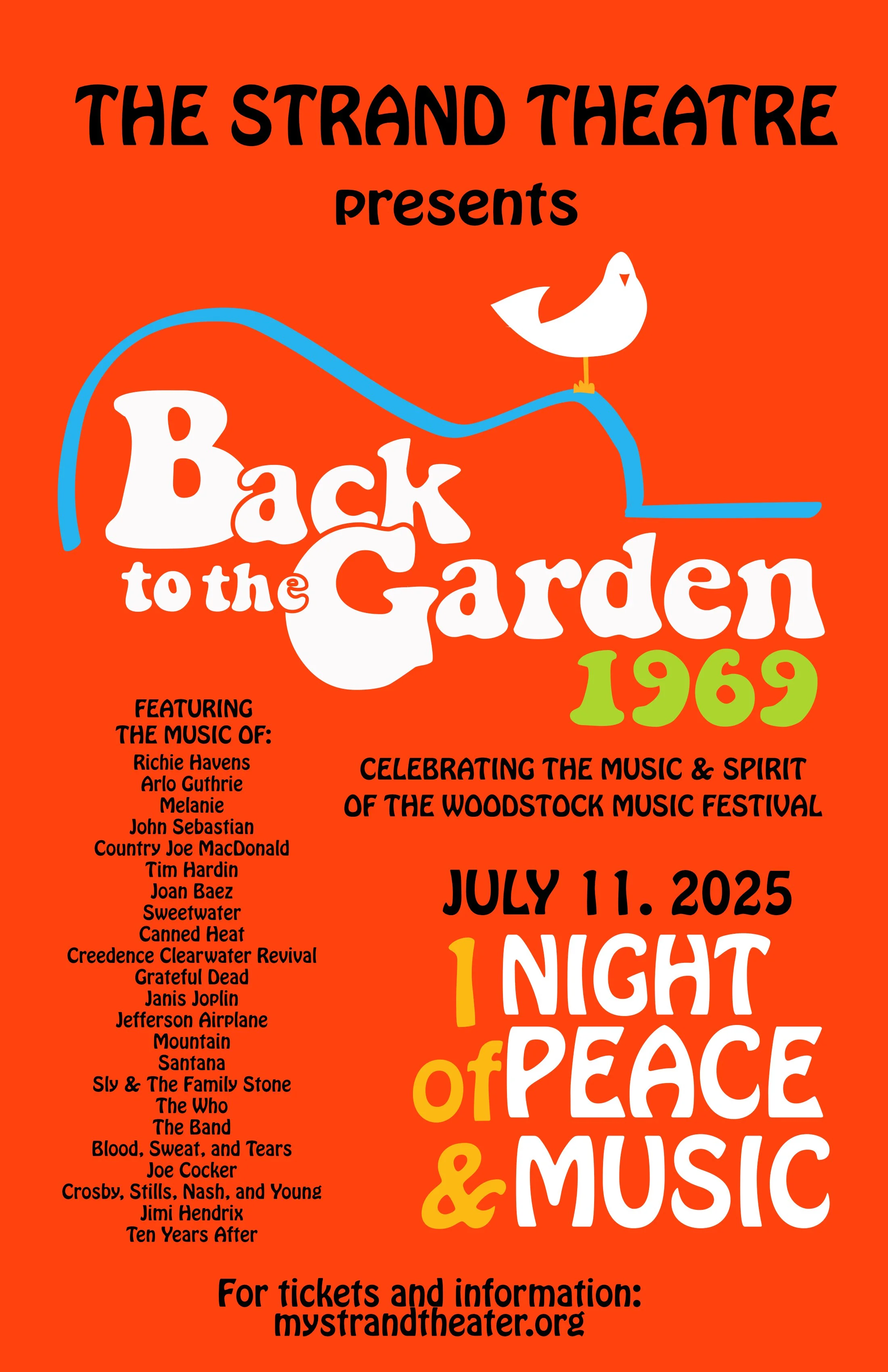 Back To The Garden 1969 - Celebrating the Music of Woodstock — The